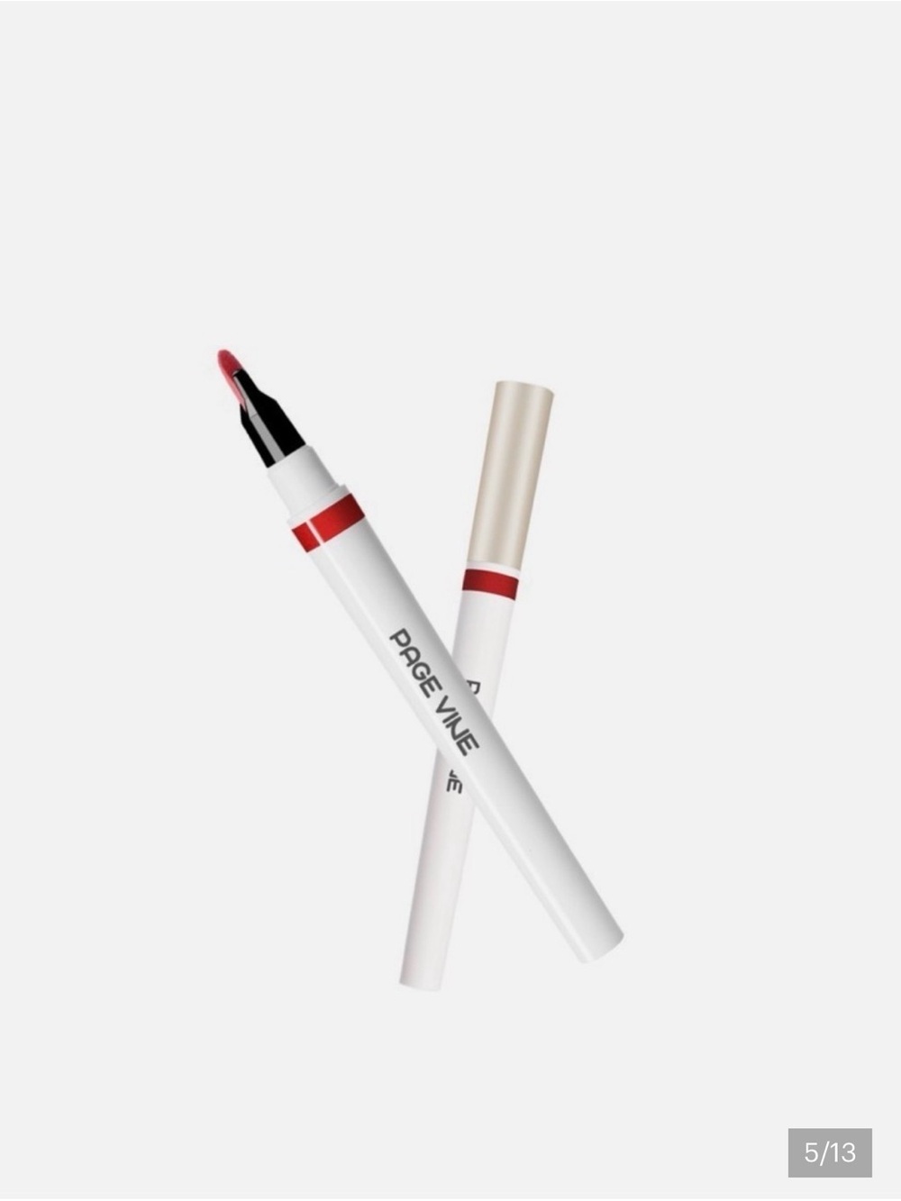 PAGE VINE Calligraphy Lip Stain Waterproof Long Lasting Lip Liner Beach BBQ